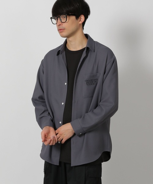 LAKOLE(ラコレ)の「アソートB刺繍シャツ / 291285(シャツ/ブラウス・メンズ・オリーブ/ホワイト/チャコール・MEDIUM/LARGE)」の8枚目の写真
