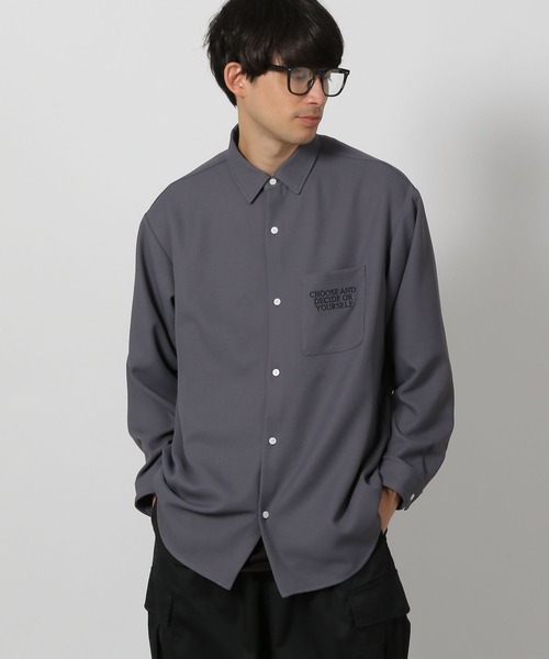 LAKOLE(ラコレ)の「アソートB刺繍シャツ / 291285(シャツ/ブラウス・メンズ・オリーブ/ホワイト/チャコール・MEDIUM/LARGE)」の9枚目の写真
