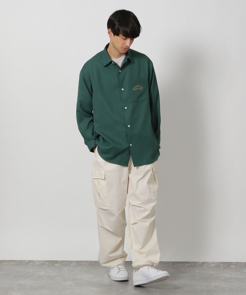 LAKOLE(ラコレ)の「アソートB刺繍シャツ / 291285(シャツ/ブラウス・メンズ・オリーブ/ホワイト/チャコール・MEDIUM/LARGE)」の10枚目の写真