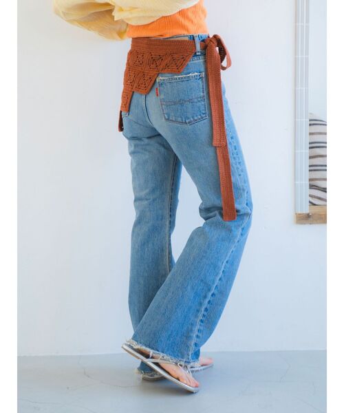 Ungrid(アングリッド)の「ニットデザインスカート(スカート・レディース・ブラウン/ブラック/アイボリー・FREE)」の17枚目の写真