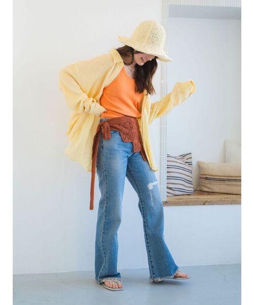 Ungrid(アングリッド)の「ニットデザインスカート(スカート・レディース・ブラウン/ブラック/アイボリー・FREE)」の16枚目の写真