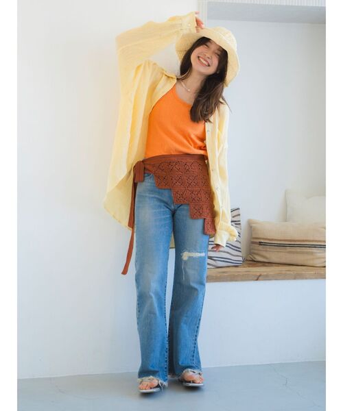 Ungrid(アングリッド)の「ニットデザインスカート(スカート・レディース・ブラウン/ブラック/アイボリー・FREE)」の15枚目の写真