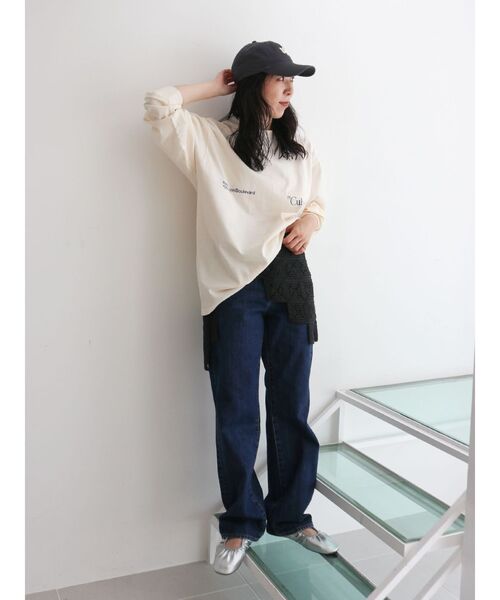 Ungrid(アングリッド)の「ニットデザインスカート(スカート・レディース・ブラウン/ブラック/アイボリー・FREE)」の9枚目の写真