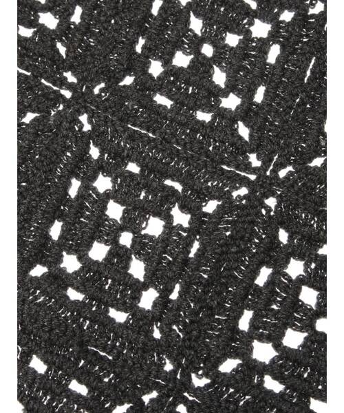 Ungrid(アングリッド)の「ニットデザインスカート(スカート・レディース・ブラウン/ブラック/アイボリー・FREE)」の7枚目の写真