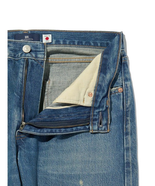 Levi's(リーバイス)の「Levi's/リーバイス BLUETAB(TM) 90's 505(TM) レギュラーフィット ミディアムインディゴ MADE IN JAPAN(デニムパンツ・メンズ・インディゴブルー・W30 L32/W32 L32/W34 L32/W36 L32)」の9枚目の写真