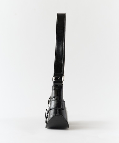 セール】Cross Belt Design Shoulder Bag / フェイクレザー クロス