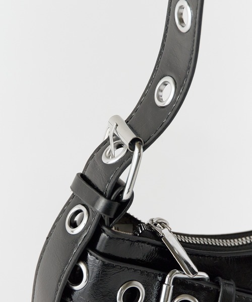 セール】Cross Belt Design Shoulder Bag / フェイクレザー クロス