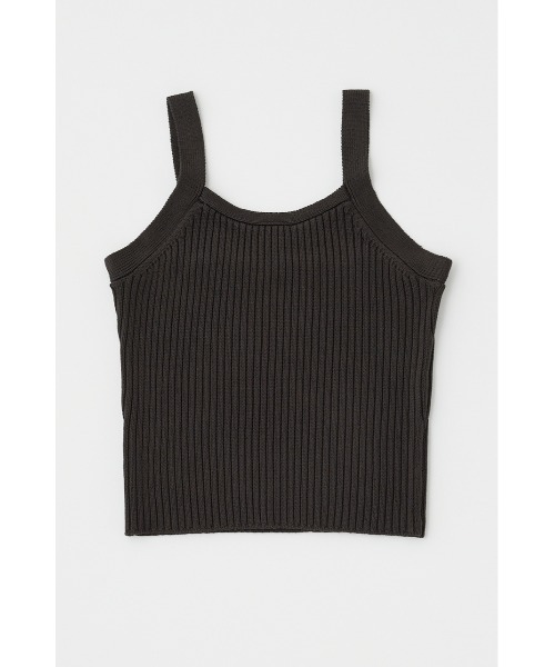 MOUSSY（マウジー）の「RIB KNIT カーディガン & タンクトップ（カーディガン/ボレロ・レディース・ライトブラック/ライトカーキ/アイボリー・FREE）」の20枚目の写真