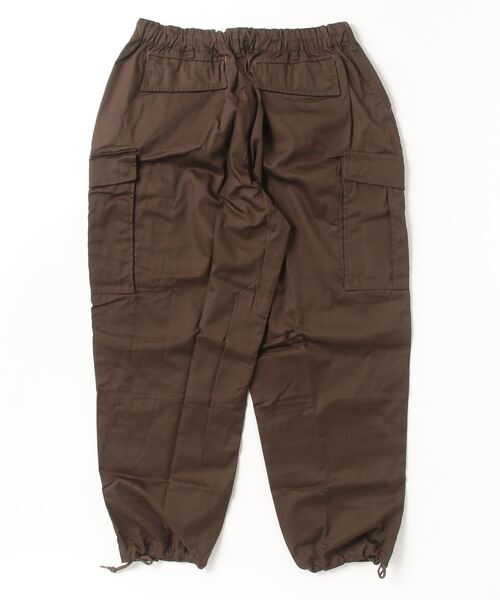 COMMON WARE(コモンウェアー)の「COMMONWARE:TC TWILL CARGO PANTS/ツイル カーゴパンツ(カーゴパンツ・メンズ・ブラック/ブラウン/オフホワイト/カーキ・M/L/XL)」の5枚目の写真