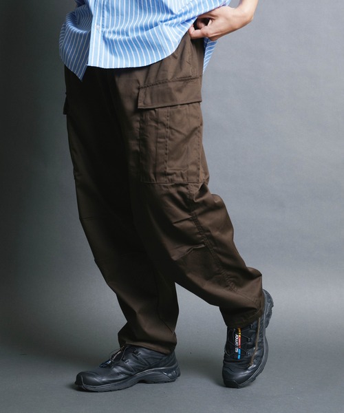 COMMON WARE(コモンウェアー)の「COMMONWARE:TC TWILL CARGO PANTS/ツイル カーゴパンツ(カーゴパンツ・メンズ・ブラック/ブラウン/オフホワイト/カーキ・M/L/XL)」の20枚目の写真