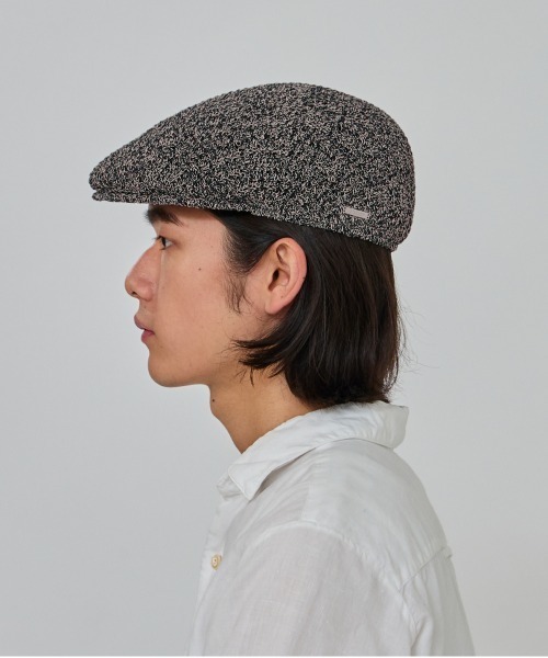OVERRIDE（オーバーライド）の「OVERRIDE  OGC GIMA KNIT HUNTING / オーバーライド（ハンチング/ベレー帽・メンズ・ブラック/グリーン/ベージュ・57~59cm）」の6枚目の写真
