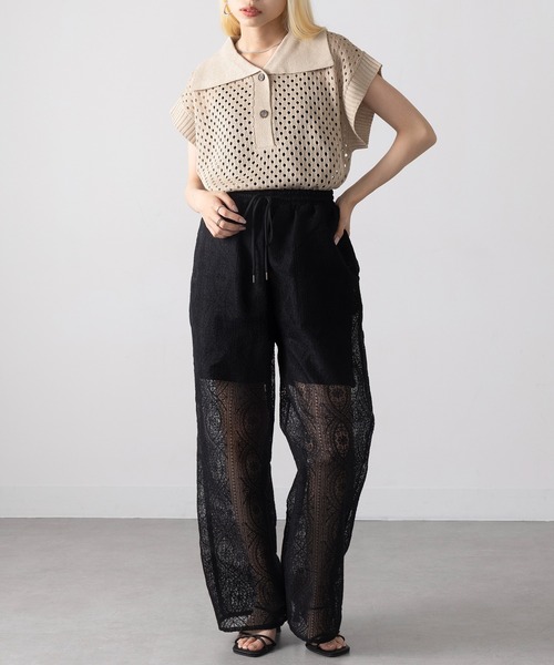 セール】【MAGASIN DE MODE Onjna】(セットアップ対応) Lace