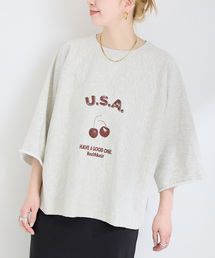 Healthknit | Healthknit/ヘルスニット 別注 プリントロゴスウェット(Tシャツ/カットソー)