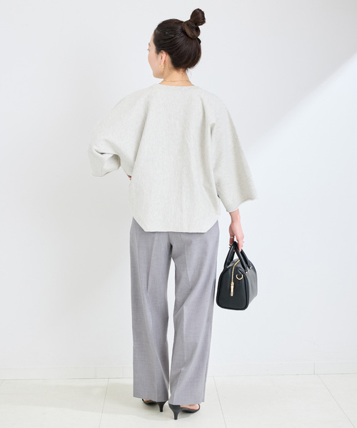 Healthknit(ヘルスニット)の「Healthknit/ヘルスニット 別注 プリントロゴスウェット(Tシャツ/カットソー・レディース・ライトグレー/グレー/チャコールグレー・FREE)」の13枚目の写真
