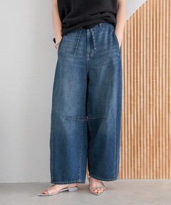 【KHOKI / コッキ】Draped denim pants KHOKI / コッキ】Draped denim pants/ドロップドデニムパンツ 23aw-p