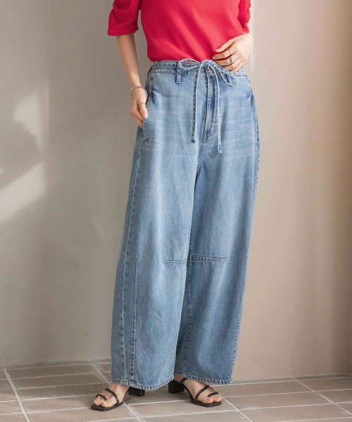 セール】イージーバレルデニムパンツ 289799（デニムパンツ）｜LOWRYS