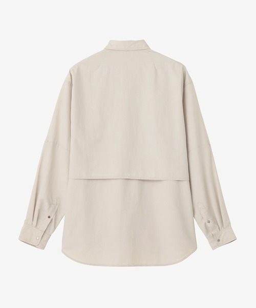 THE NORTH FACE（ザノースフェイス）の「THE NORTH FACE　Long-Sleeve Enride Shirts（シャツ/ブラウス・メンズ・ブラック/アイボリー・LARGE/MEDIUM）」の3枚目の写真