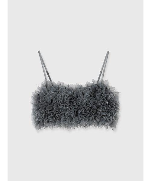 EIMY ISTOIRE(エイミーイストワール)の「チュールフリルベアトップ(その他トップス・レディース・ブラック/グレー/その他8・F)」の16枚目の写真