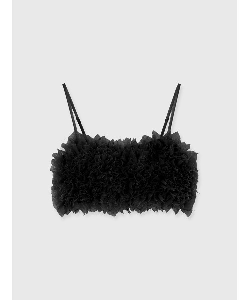 EIMY ISTOIRE(エイミーイストワール)の「チュールフリルベアトップ(その他トップス・レディース・ブラック/グレー/その他8・F)」の17枚目の写真