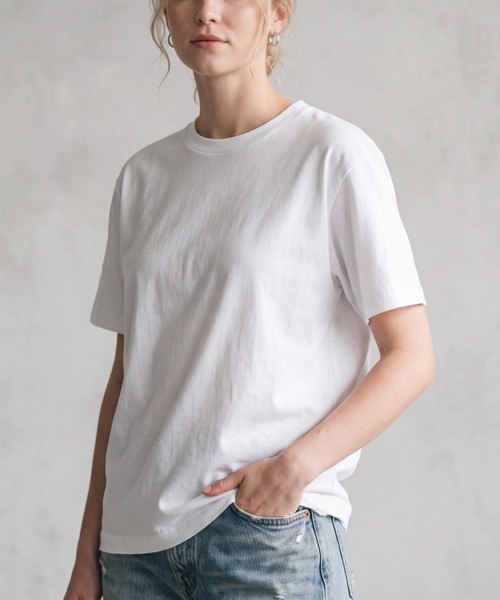 INNOCENT(イノセント)の「【DF001】【SLOTH/スロース】5.3oz オーガニック コットン Tシャツ(Tシャツ/カットソー・メンズ・ナチュラル/ブラック・X-LARGE/MEDIUM/LARGE)」の1枚目の写真