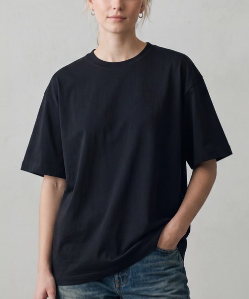 INNOCENT(イノセント)の「【DF001】【SLOTH/スロース】5.3oz オーガニック コットン Tシャツ(Tシャツ/カットソー・メンズ・ナチュラル/ブラック・X-LARGE/MEDIUM/LARGE)」の2枚目の写真