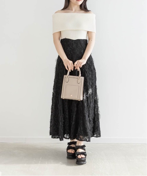 RANDA(ランダ)の「フリンジリボンスポーツサンダル(サンダル・レディース・ピンク/ブラック/グレー・L/M/S/LL)」の19枚目の写真