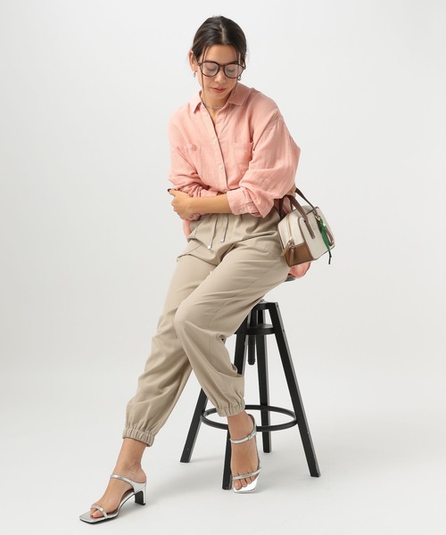 BAYFLOW（ベイフロー）の「[リニューアルして登場!!]RPベイカーパンツ（その他パンツ・レディース・ブラック/グレイッシュベージュ/カーキ/ネイビー/イエロー/ブラウン・SMALL/MEDIUM/LARGE）」の11枚目の写真