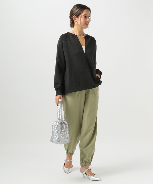 BAYFLOW（ベイフロー）の「[リニューアルして登場!!]RPベイカーパンツ（その他パンツ・レディース・ブラック/グレイッシュベージュ/カーキ/ネイビー/イエロー/ブラウン・SMALL/MEDIUM/LARGE）」の15枚目の写真