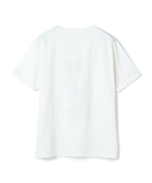 PEANUTS(ピーナッツ)の「【PEANUTS/ピーナッツ】SNOOPY/スヌーピー『Cheers』プリント半袖Tシャツ(Tシャツ/カットソー・レディース・オフホワイト/ブラック/ブルー/ネイビー・M/L/LL/3L)」の7枚目の写真