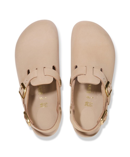 BIRKENSTOCK(ビルケンシュトック)の「【公式】ビルケンシュトック Tokio/トキオ ヌバックレザー(サンダル・レディース・サンドベージュ・22.5cm【ナロー幅】/23cm【ナロー幅】)」の3枚目の写真