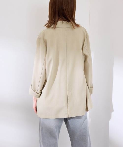 テーラード M セール】【接触冷感・UVカット・速乾】【リネンライク・シリーズ