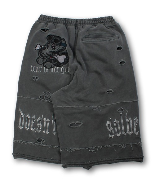 GALFY(ガルフィー)の「GALFY-闇に染まりし反戦パンツ(その他パンツ・メンズ・ブラック/チャコール/ホワイト・L/XL)」の15枚目の写真