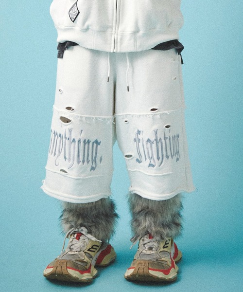 GALFY(ガルフィー)の「GALFY-闇に染まりし反戦パンツ(その他パンツ・メンズ・ブラック/チャコール/ホワイト・L/XL)」の16枚目の写真