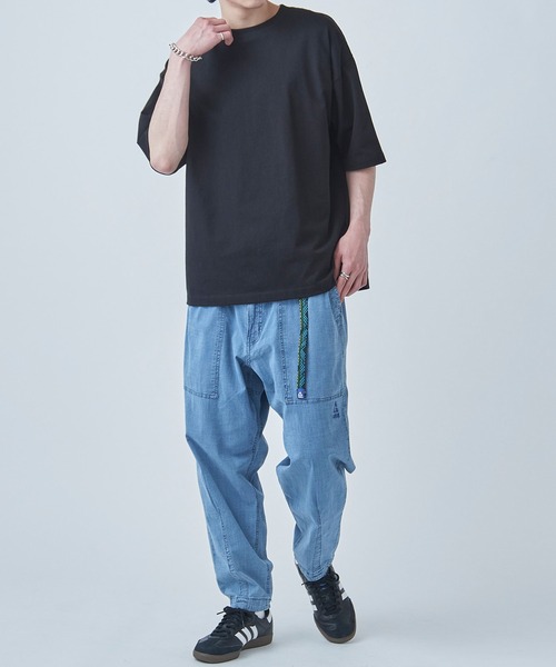 GERRY(ジェリー)の「【GERRY】シャンブレー・ポプリンバルーンルーズカーゴパンツ 079270(カーゴパンツ・メンズ・オリーブ/サックスブルー/ブラック/ブルー/ベージュ・L/LL/M/S)」の8枚目の写真