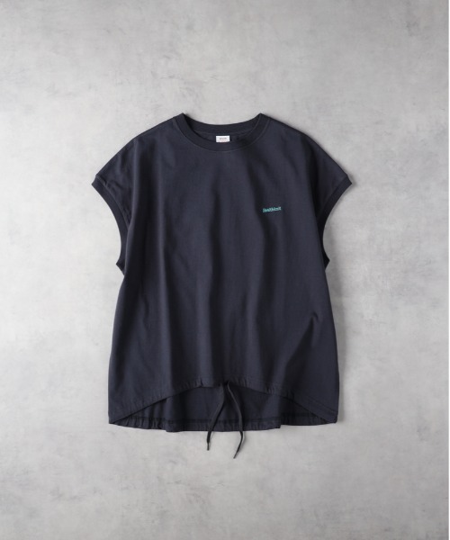Healthknit】スピンドルスリーブTシャツ（タンクトップ