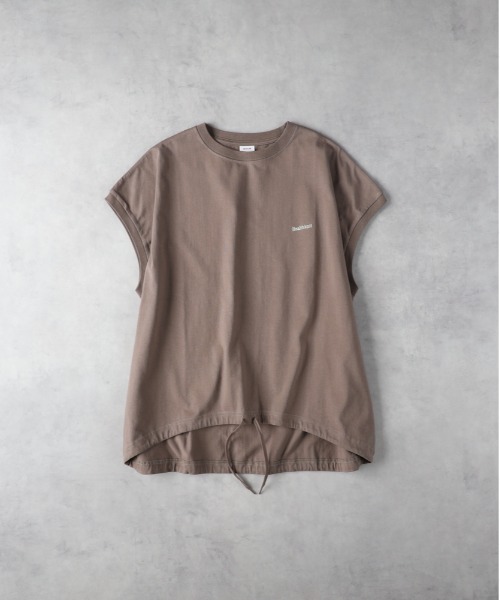 Right-on(ライトオン)の「【Healthknit】スピンドルスリーブTシャツ(タンクトップ・レディース・ベージュ/ホワイト/ダークグレー・M/L)」の10枚目の写真