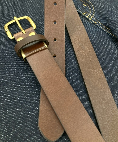 セール】Lee/リー 30mm レザー ゴールドバックル ナローベルト