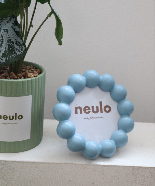 Port（ポート）の「【 Port / ポート 】 ポップ デザイン フォトフレーム_（フォトフレーム・レディース・ホワイト/ブルー/イエロー・FREE）」の2枚目の写真