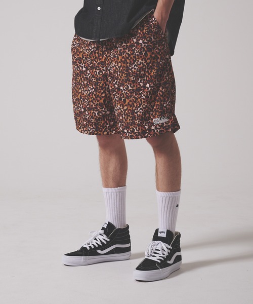 FIRST DOWN(ファーストダウン)の「コジーショーツ タスランナイロン(その他パンツ・メンズ・レッド/レオパード/ミント/ネイビー/ブラック/ブルー・S/L/XL/XXL/M)」の6枚目の写真