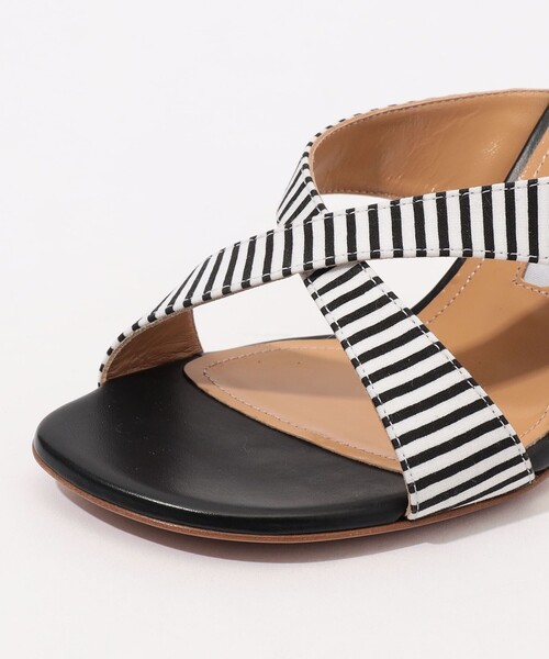 PELLICO(ペリーコ)の「PELLICO STRIPE ヒールサンダル(サンダル・レディース・ブラック系その他・35.5/36.5/37.5)」の5枚目の写真