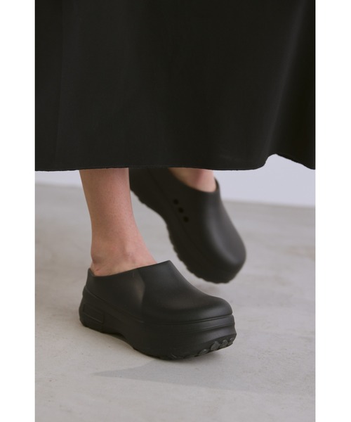 un/neu(アンノイ)の「ボリュームソールサボサンダル/軽量(スリッポン・レディース・ブラック/ホワイト・SMALL/MEDIUM/LARGE)」の21枚目の写真