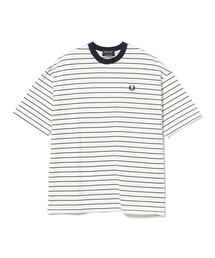 FRED PERRY | 【別注】FRED PERRY / RELAXED STRIPE PIQUE T-SHIRT(Tシャツ/カットソー)