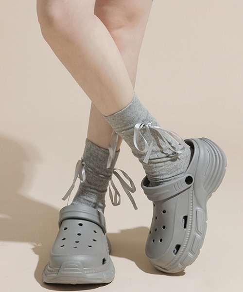 c.u.l(シーユーエル)の「軽量 厚底 ユニセックス サボ クロッグサンダル culs123(サンダル・レディース・グレー/ブラック/ピンク/ホワイト・L/M)」の3枚目の写真