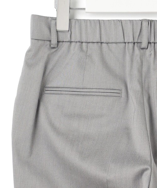 23区(ニジュウサンク)の「【セットアップ対応/洗える】ストレッチシャンブレー テーパード パンツ(その他パンツ・レディース・ネイビー系/ライトグレー系・36/38/40)」の14枚目の写真