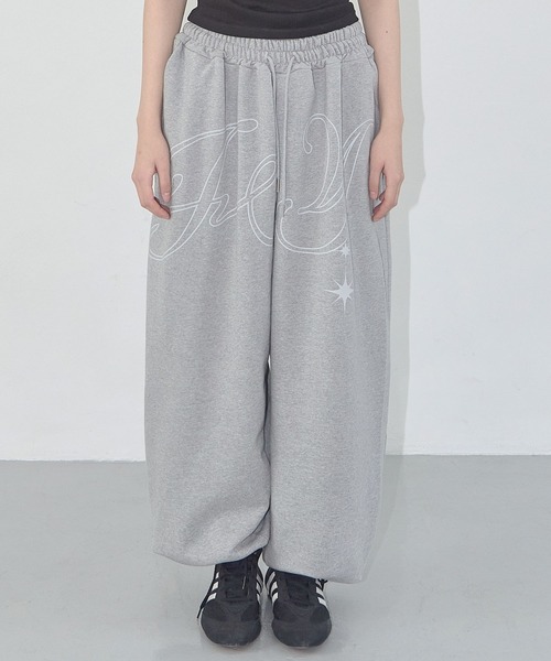 FANCY CLUB（ファンシークラブ）の「【日本未発売/WEB限定】FANCY CLUB(ファンシークラブ)/ワイド ルーズ エンジェル ジョガー スウェットパンツ/ANGEL VINTAGE SWEATPANTS（スウェットパンツ・レディース・ブラック/ブルー/グレー/ピンク・FREE）」の14枚目の写真