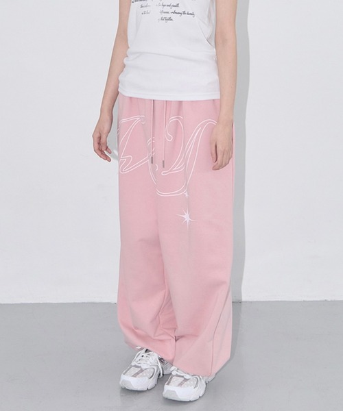 FANCY CLUB ワイド ルーズ エンジェル ジョガー スウェットパンツ セール】【日本未発売/WEB限定】FANCY CLUB(ファンシークラブ)/ワイド