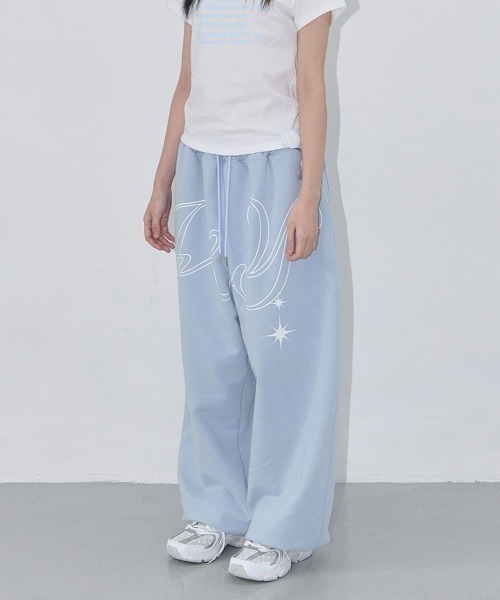 ☆FANCY CLUB☆ANGEL VINTAGE SWEATPANTS スウェットパンツ 韓国 セール】【日本未発売/WEB限定】FANCY CLUB(ファンシークラブ