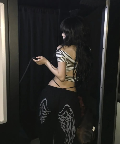 FANCY CLUB（ファンシークラブ）の「【日本未発売/WEB限定】FANCY CLUB(ファンシークラブ)/ワイド ルーズ エンジェル ジョガー スウェットパンツ/ANGEL VINTAGE SWEATPANTS（スウェットパンツ・レディース・ブラック/ブルー/グレー/ピンク・FREE）」の5枚目の写真