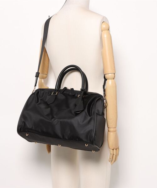 セール】【MIAN】ナイロン2wayビッグボストンバッグ キャリーオン