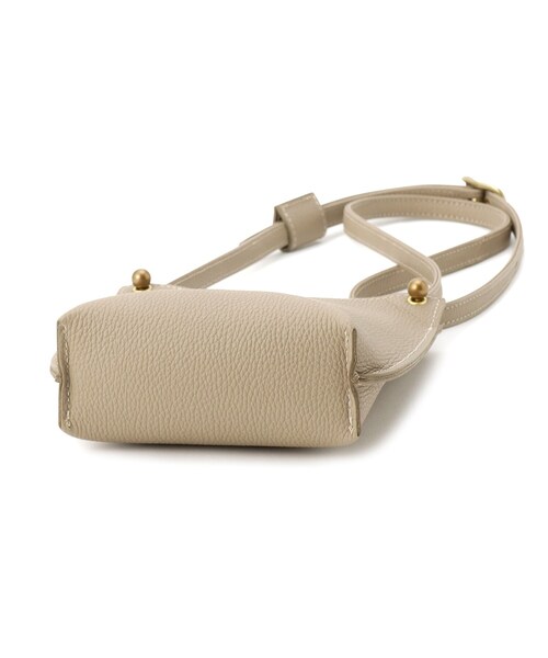 TOFF&LOADSTONE（トフアンドロードストーン）の「クープ ショルダー（ショルダーバッグ・レディース・ホワイト系/ブラック/ライトオレンジ系/ブラウン系その他2/グレー系その他6/サンドベージュ・00）」の14枚目の写真